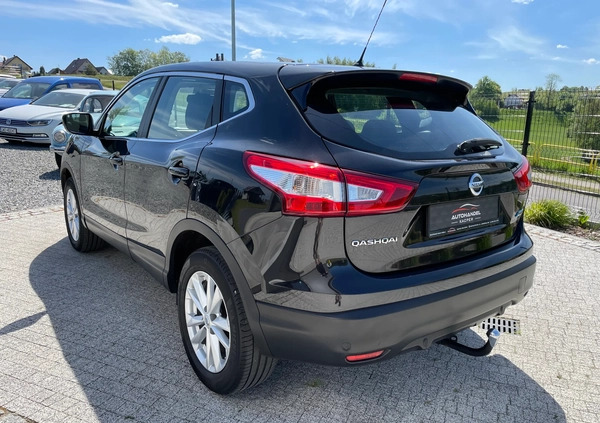 Nissan Qashqai cena 44900 przebieg: 214111, rok produkcji 2014 z Żmigród małe 529